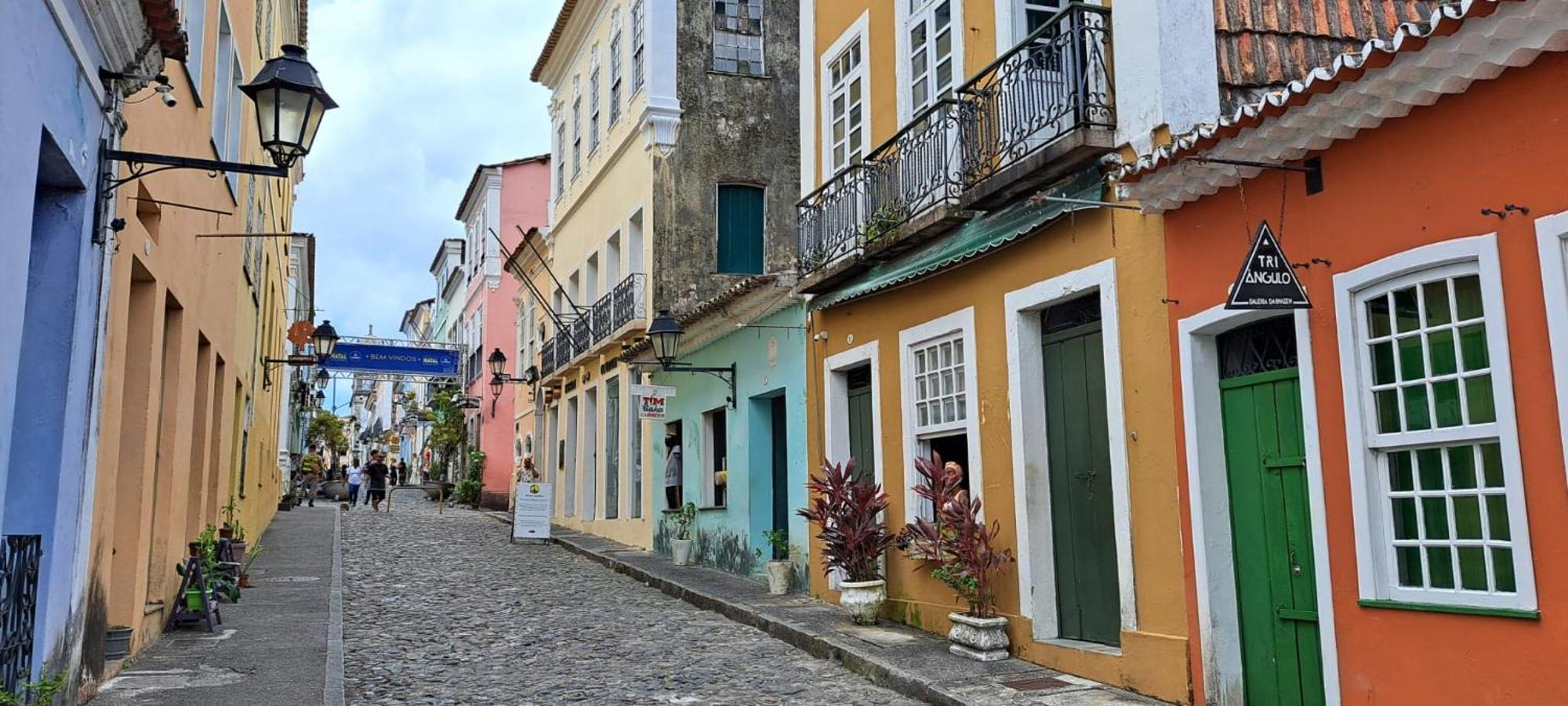 Apto Com Arte No Pelourinho Salvador Bagian luar foto